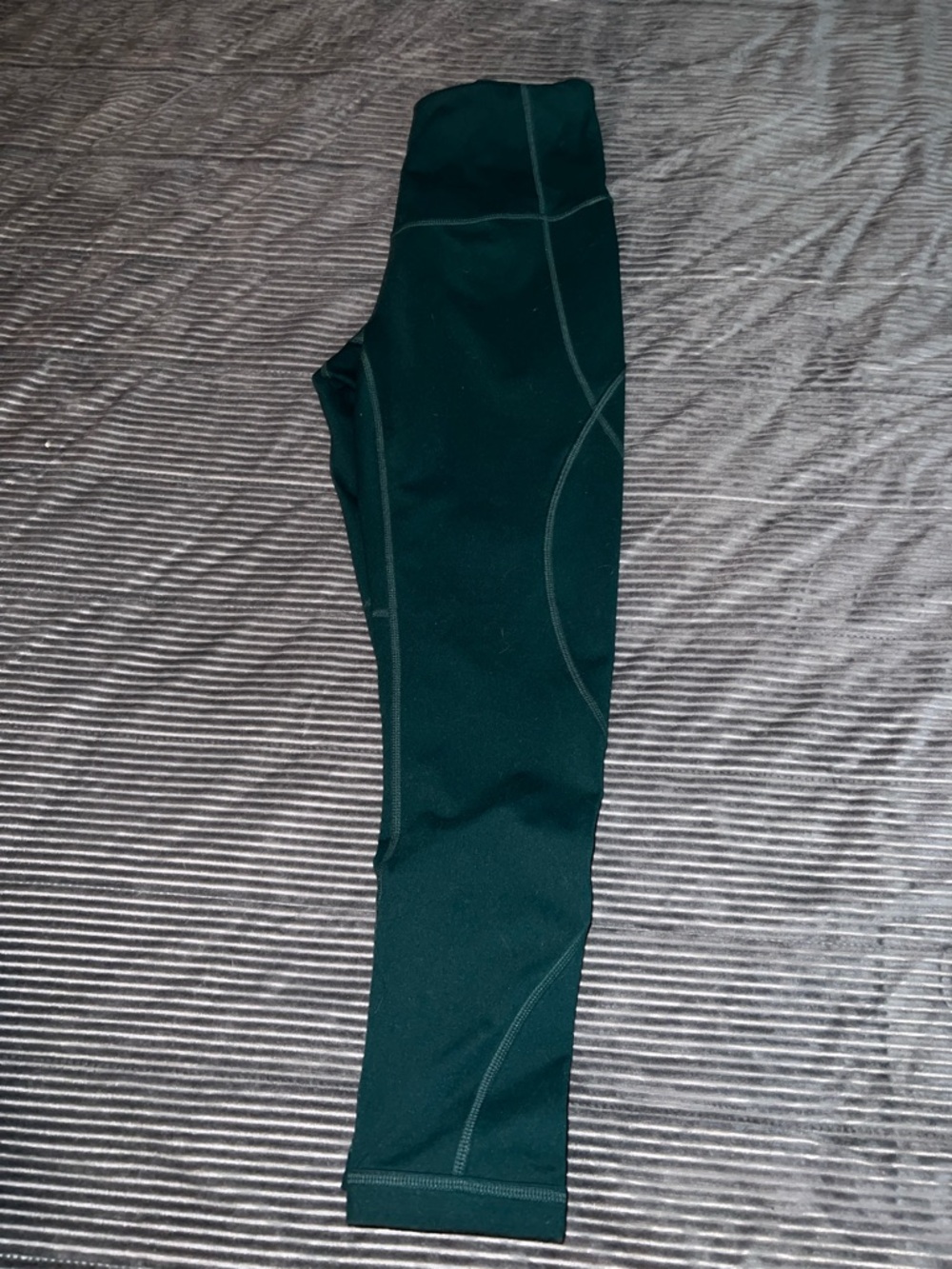 Zella size small High-Waist Leggings Deep Teal ankle